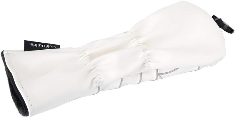 GOOACTION Spider Golf Club Head Cover for Driver Fairway Wood Hybrid Mallet Blade Putter Funny Creative Embroidery Synthetic Leather White Golf Headcovers Protector - Image 2